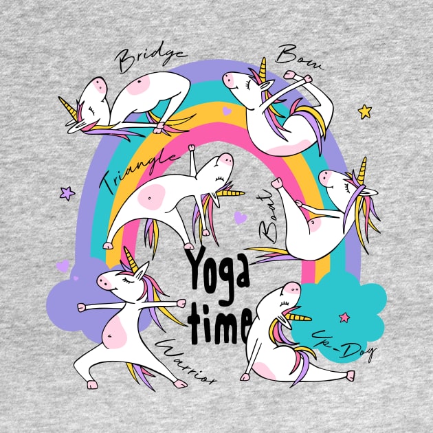 Yoga Time by TheMythicalCreatures